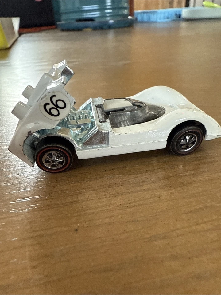 Hot Wheels Redline - Chaparral 2G - Blanco - 1968 Foto 3 de 4