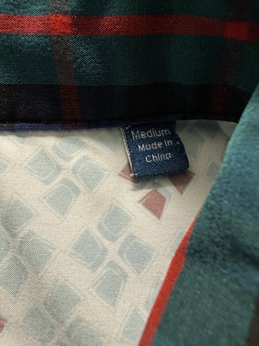 William Murray Men’s Shirt Medium Button Down Golf Performance Whiskey Shot - Picture 5 of 11