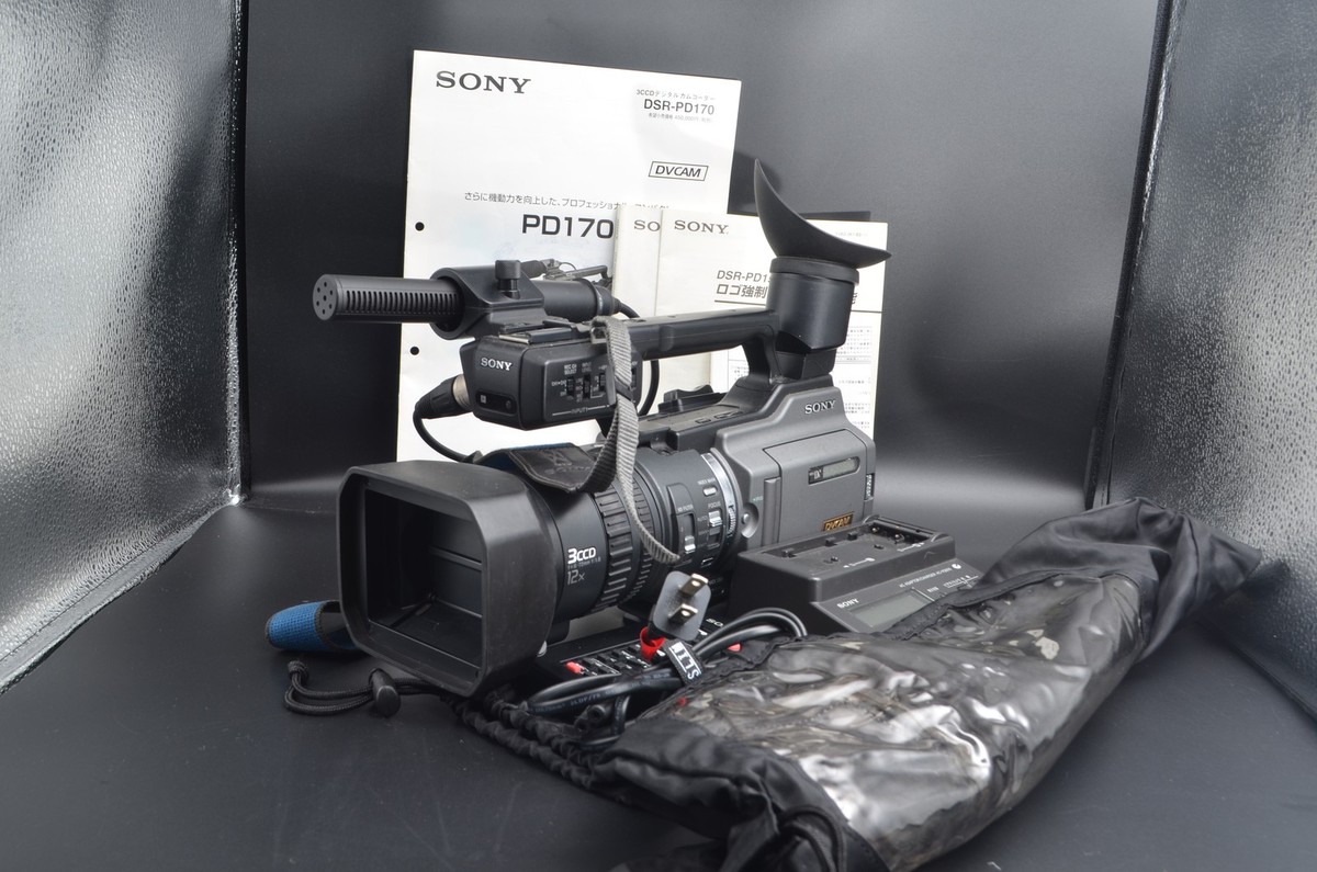 Sony DSR-PD170 Mini DV Professional Video Camcorder Tested