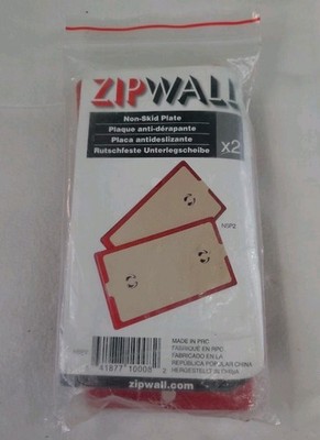 Zipwall NSP2 Non-Skid Plates Set of 2