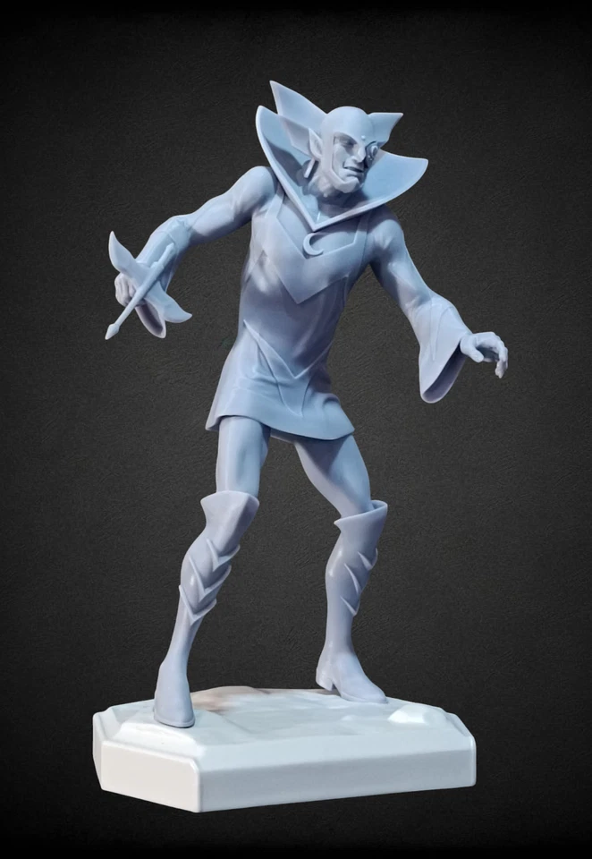 Ministro delle scienze Zuril nemico di Goldrake model kit non colorato - Immagine 2 di 2