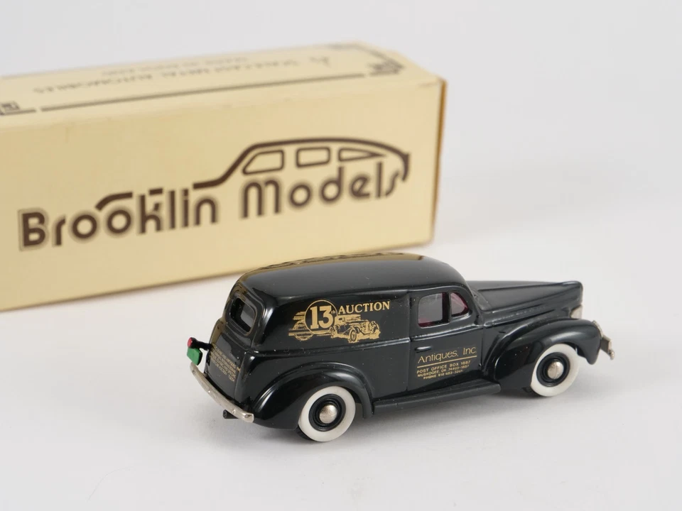 Brooklin N° 9 1940 Ford Sedan Delivery James C. Leake 1/43 Nuovo In Scatola - Immagine 2 di 4