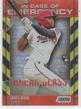 2025 Topps Stadium Club - In Case of Emergency James Wood #ICE-11 (RC)