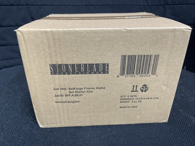 Solforge Fusion Alpha Starter Kits Display Of 6 Kits