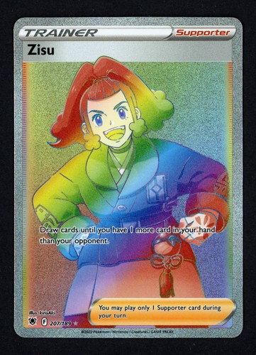 Zisu 207/189 Astral Radiance Secret Rare Pokemon TCG