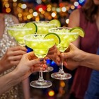 Margarita Glasses Set of 4 - 10 FL OZ / 300 ML Martini Glasses, Premium — photo 2