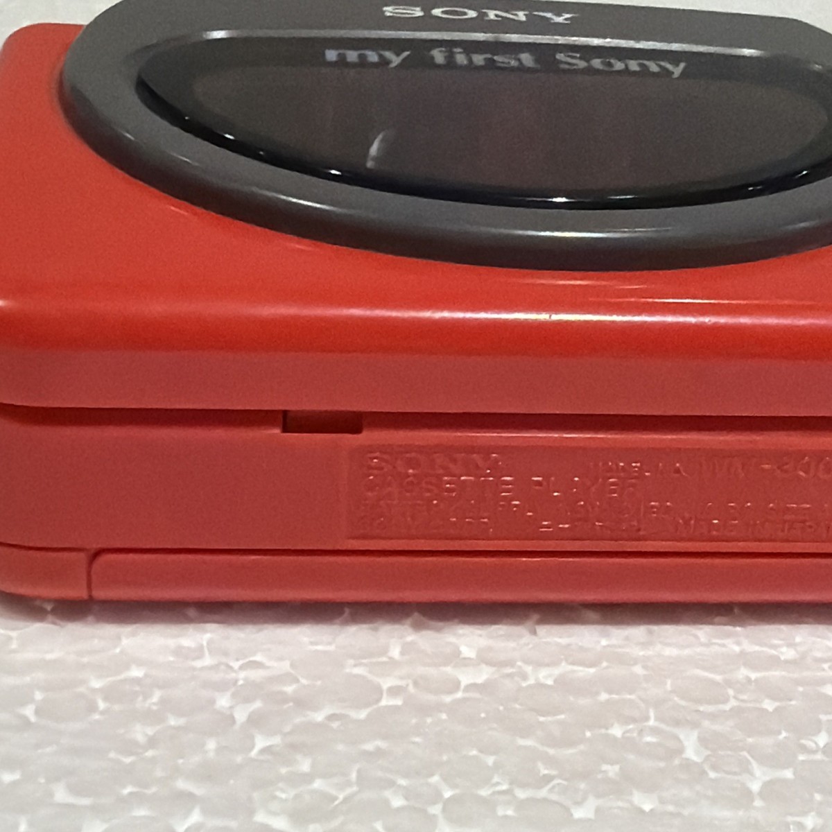 Vintage My First Sony Walkman Red WM-3000 Cassette Player READ | eBay