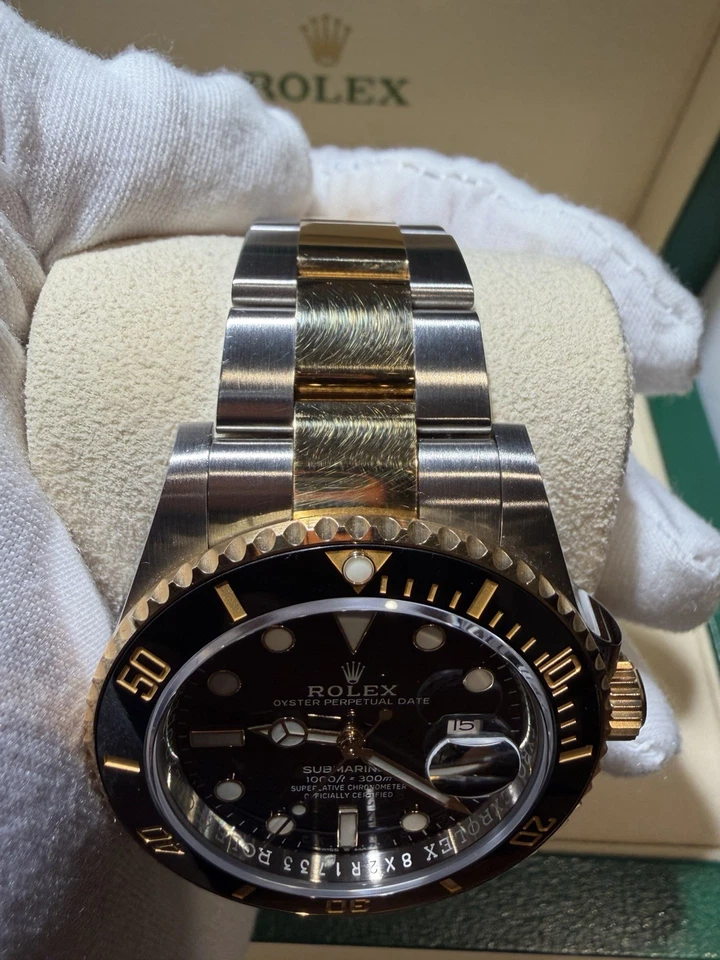 2021 劳力士 Sub 126613LN 钢/金牡蛎手链。 单所有者。 未抛光 — 第 3/4 张图片