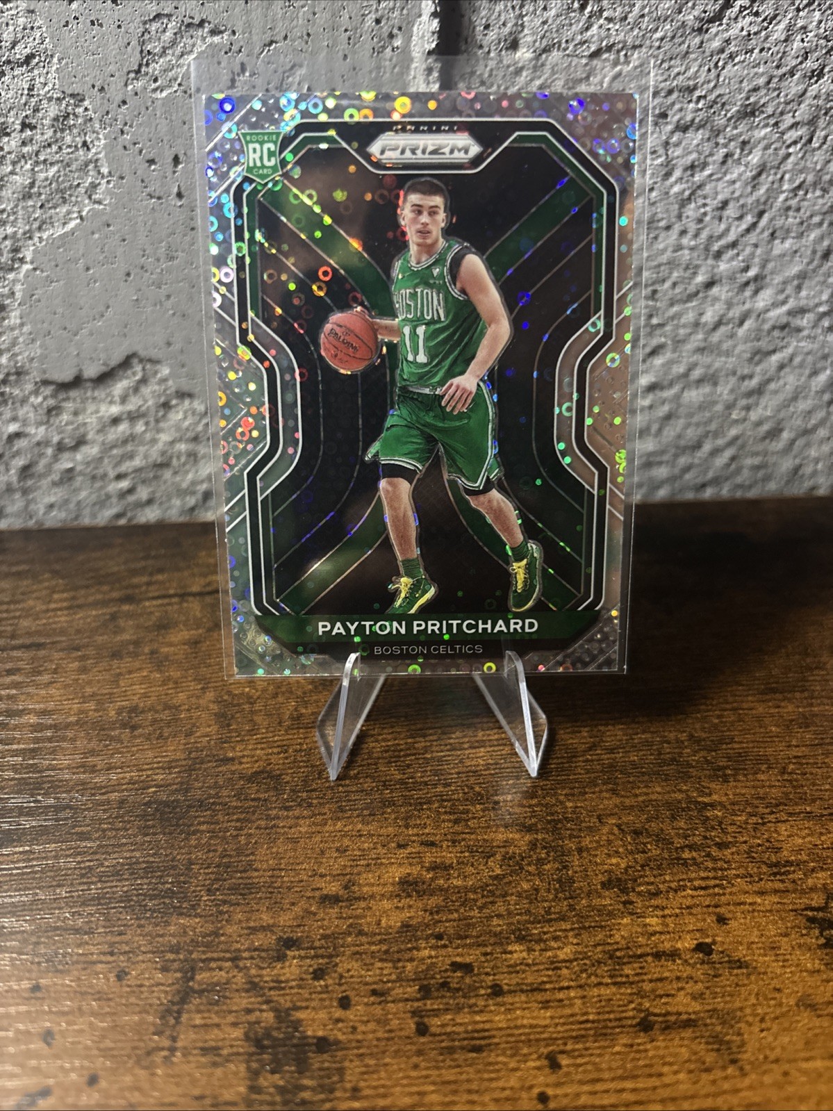 2020-2021 Panini Prizm Payton Pritchard RC #257 Fast Break Disco Parallel Rookie