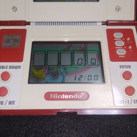 Game & Watch Multi Screen Black Jack Nintendo Rare Vintage Good Used Japan JP