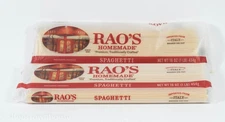 2 RAO'S Homemade Spaghetti Bronze Die Cut Pasta Noodles 16 oz package 01/16/2027