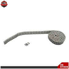 1Pack 60-2 Double Strand Duplex Roller Chain 10FT with 2 Connecting Links 0.75"