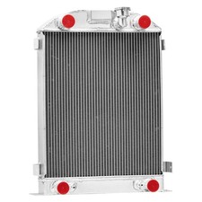 3 Row Aluminum Radiator 1932 Ford Model B High Boy Flathead V8 Engine 3 Row Aluminum Radiator 1932 Ford Model B High Boy Flathead V8 Engine