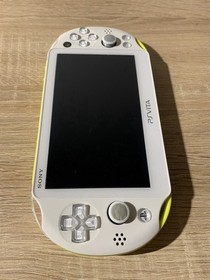 6416 PS VITA PCH-2000 Lime Green/White TESTED Excellent