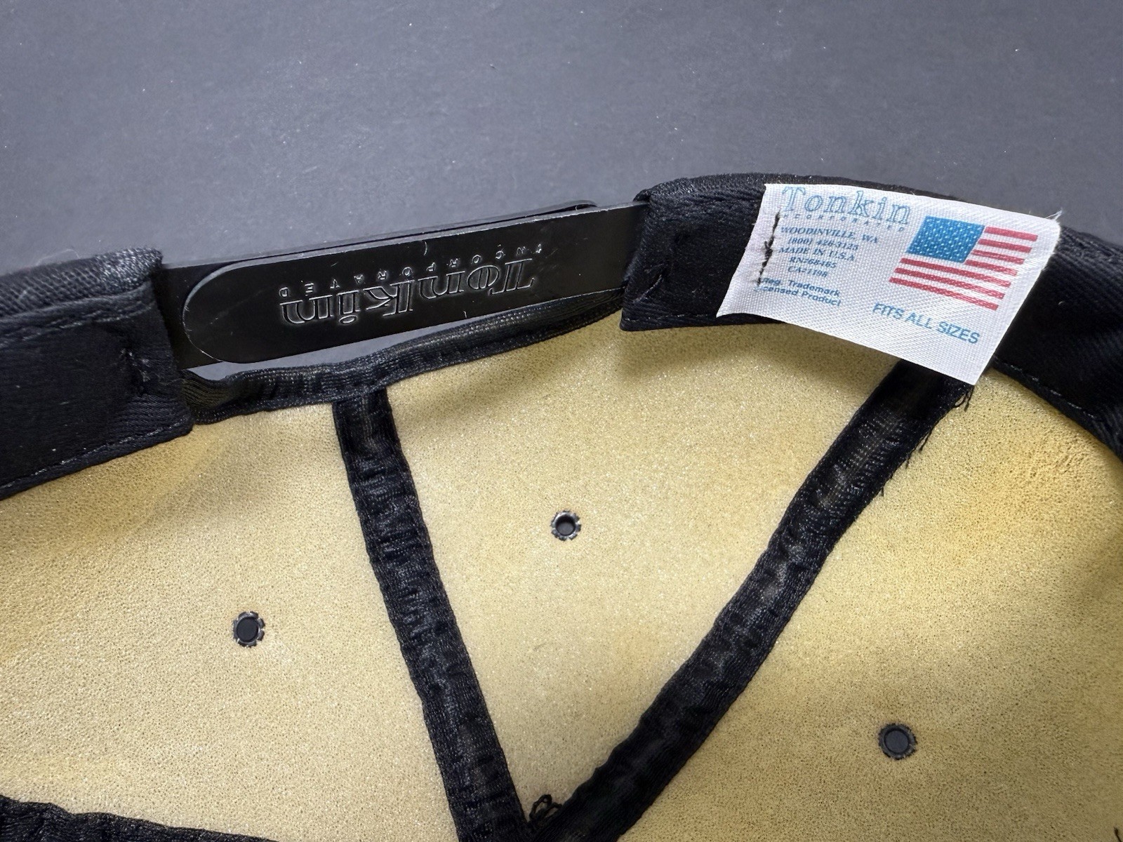 VTG Peterbilt Snapback Trucker Hat Patch Cap Scra… - image 7