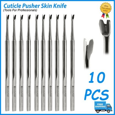 Precision Cuticle Pusher Skin Knife for Professional and Home Nail Care Use