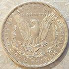 1891-O Morgan Silver Dollar - AU/UNC Better Date - UNIMPOSSIBLE FIND! — photo 2