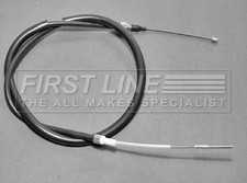 Genuine FIRST LINE Brake Cable for Volkswagen Golf GTi 16v PL 1.8 (08/88-10/91)