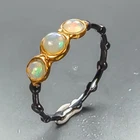 Handmade ring Natural Opal Ring 925 Sterling Silver Size 7 /R473817