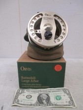Orvis Battenkill Large Arbor V Gold Fly Fishing Reel with Box & Pouch NICE !!