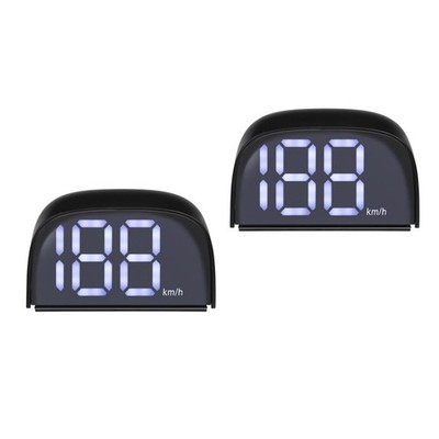2 PCS Armaturenbrett-tachometer Auto Geschwindigkeitsanzeige Auto-Gadgets