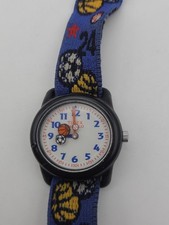 Timex Kid Indiglo Time Teachers Sports Watch Purple Nylon Strap New Battery Work