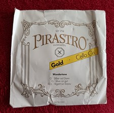 Pirastro Cello Strings, Gold G3 Single Strings 