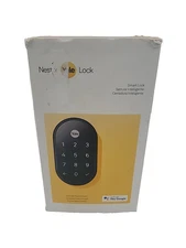 Nest x Yale Lock YRD540 Nest Connect Front Door Smart Lock Black Suede