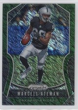 2019 Panini Prizm Green Shimmer Prizm 2/2 Marcell Ateman #228 3t8