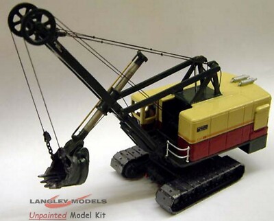 Ruston Bucyrus 110RB Planschaufel RW21 UNLACKIERT OO Scale Langley Models Kit