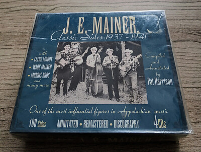 J.E. MAINER & CLYDE MOODY: CLASSIC SIDES 1937-1941 / JSP 4CD BOX SET (SEALED)
