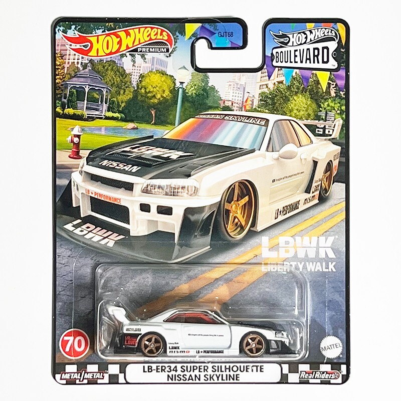 Hotwheels LBWK Nissan Skyline ER34 サイン入り Amazon.com: Hot Wheels LB-ER34 Super Silhouette Nissan