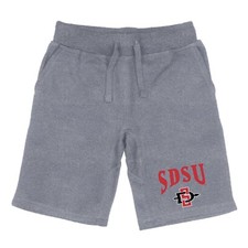 San Diego State University Aztecs SDSU NCAA College Fleece Premium Shorts