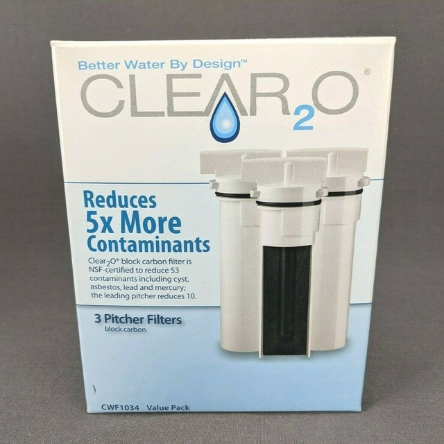 clear2o water filter pitcher