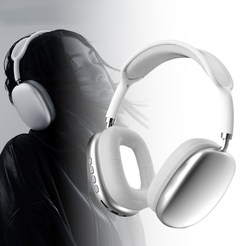 Wireless Headphones Bluetooth Noise Cancelling Stereo Earphones Over Ear Headset