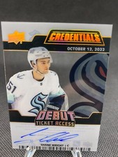 2022-23 Upper Deck Credentials Hockey Cards 34