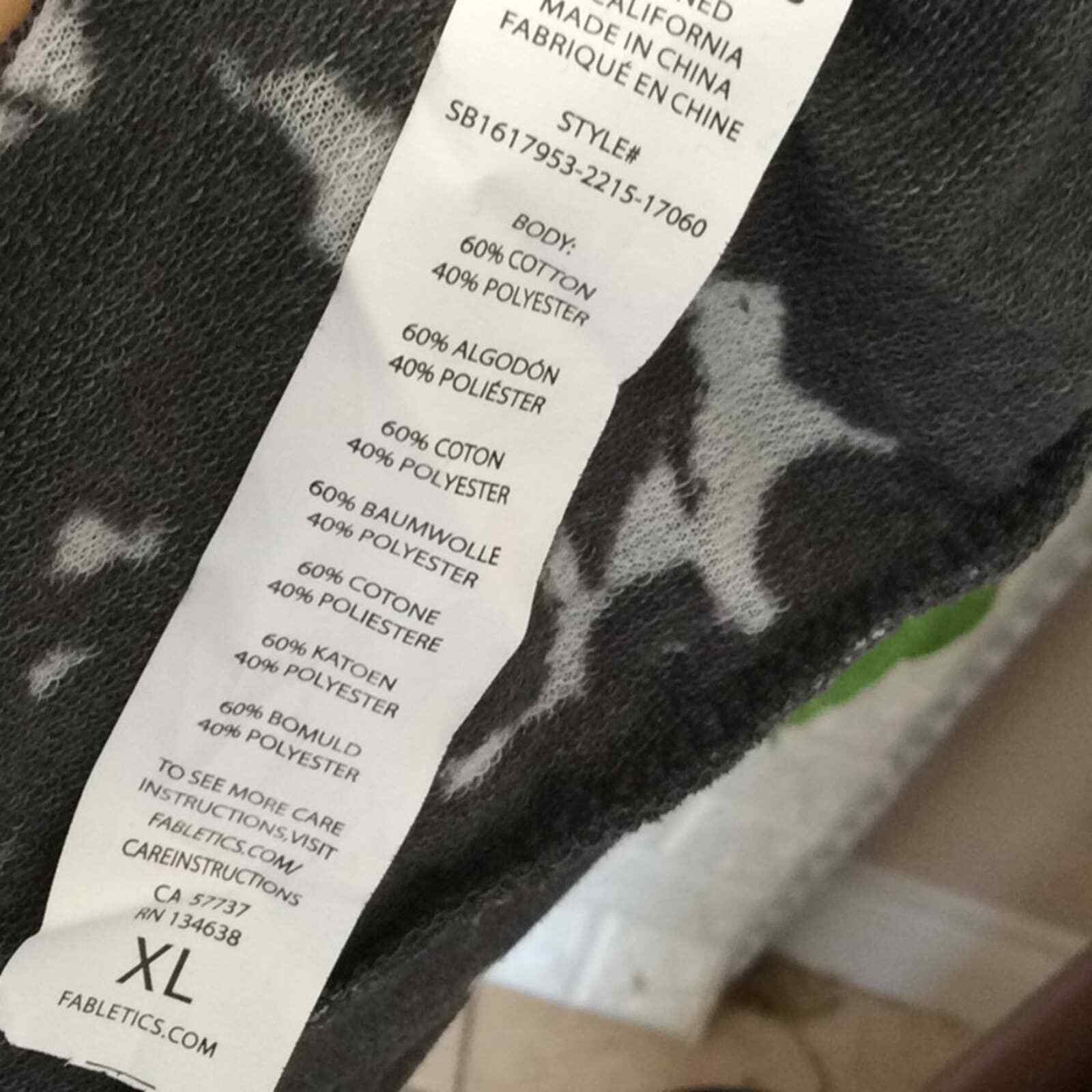 Fabletics long sleeve burnout tee - image 7