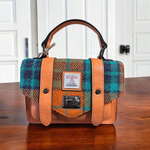 Harris Tweed Mini Satchel Bag 8311 - Picture 27 of 28