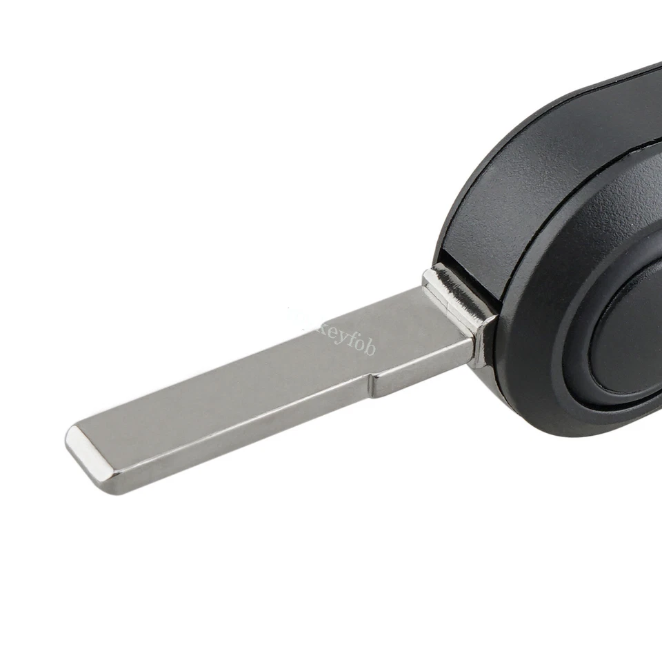 Smart Key Fob Carcasa Carcasa Control Remoto Coche para Fiat 500 Blade 2012 2013 2014 2015 Sin Cortar Foto 4 de 4