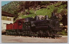 postcard Shay Steam Locomitive