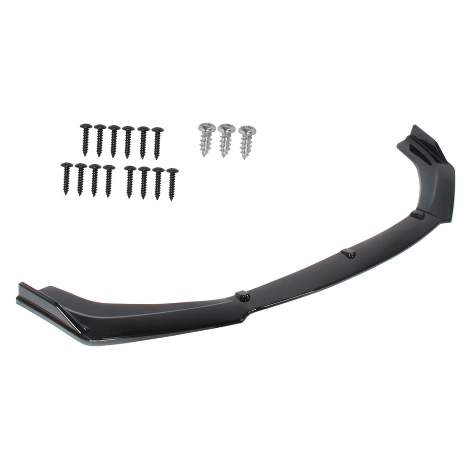 Add-on Universal Fit For Saturn Astra 2008 2009 Front Bumper Lower Lip Spoiler - Image 4 of 4