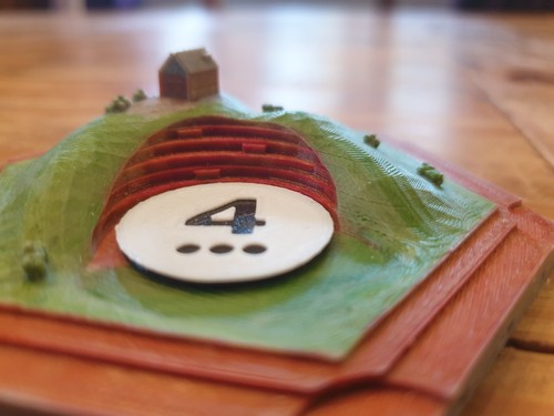 3d printed catan tiles home made and numbers, brand new - Picture 9 of 16