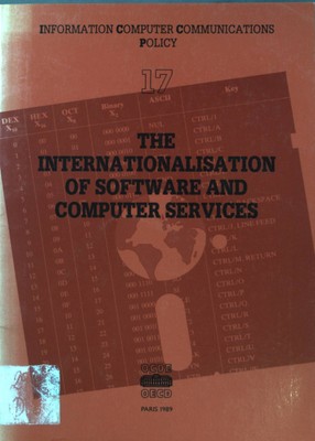 Internationalization of Software and Computer Services Information computer comm