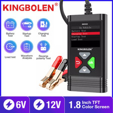BM560 Car Battery Tester Analyzer Cranking Test Reverse Protection Charge Check