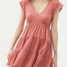 Urban Outfitters Julia Ruffle Mini Dress Size XS