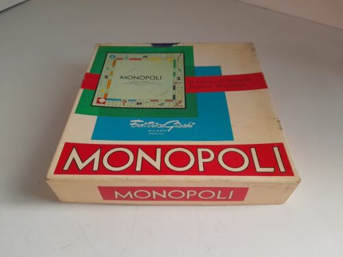 Monopoli Scatola Quadrata EG Anni 70 - Gioco In Scatola Vintage Completo Italy - Foto 13 di 20