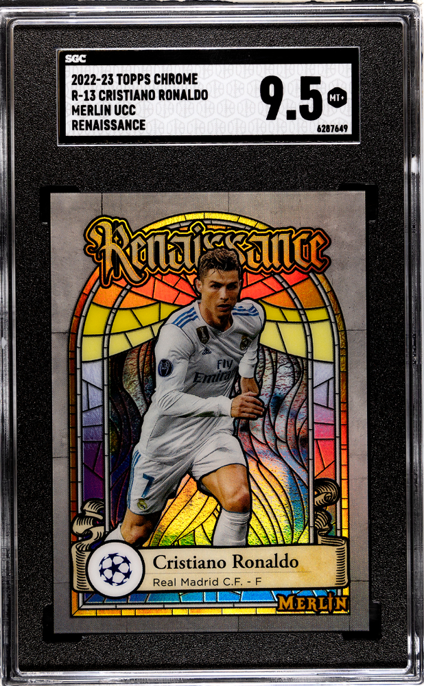 2022-23 Topps Merlin CRISTIANO RONALDO Renaissance SSP Case Hit 