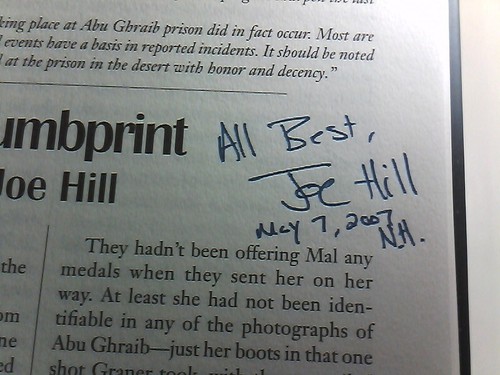POSTSCRIPTS HORROR ANTHOLOGY STORIES JOE HILL SIGNED, STEPHEN KING STORY, MORE - Picture 6 of 6