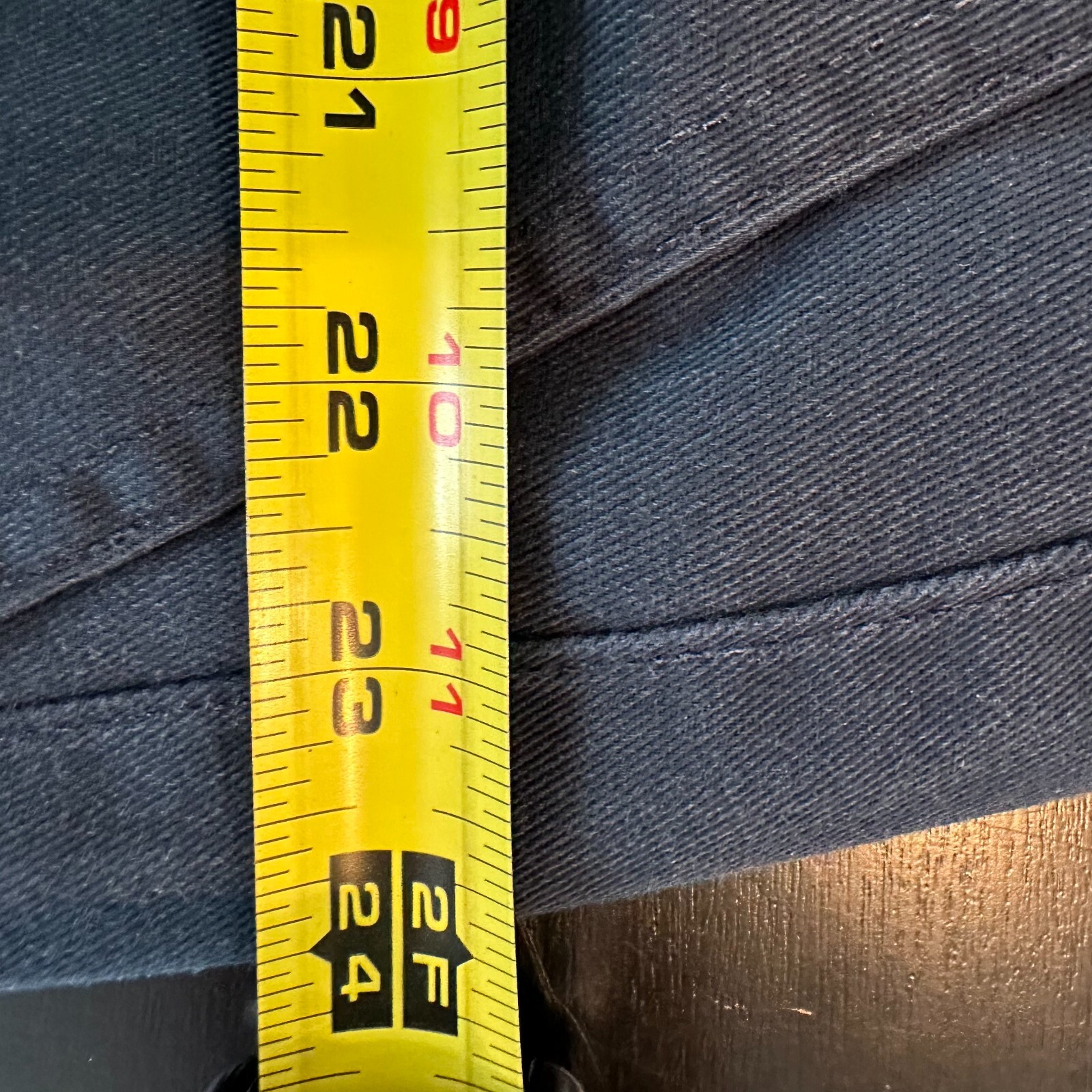 Carhartt Crop Pants Men's 44x30 Blue Solid Relaxed Fit High Rise Slash Pockets thumbnail 11