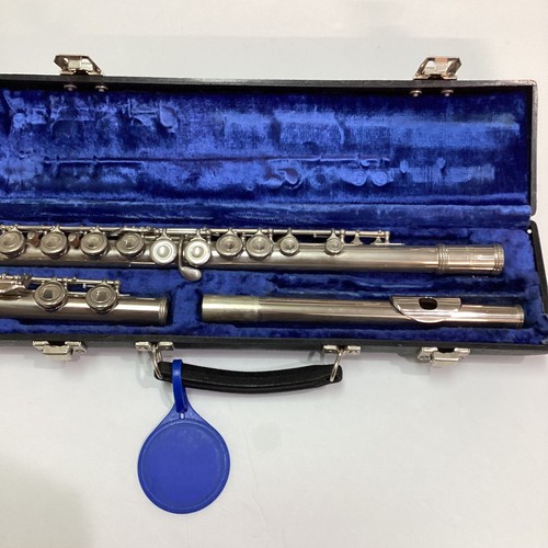 VTG Emerson ELD Flute #D06063 Silver Plated With Case Elkhart Indiana - Picture 2 of 13